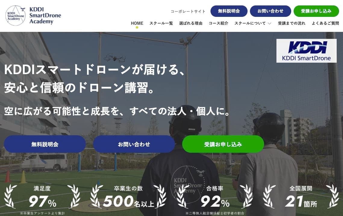 KDDIスマートドローンアカデミーの画像